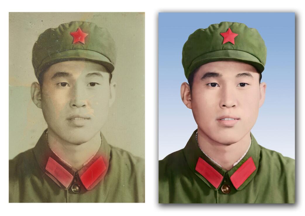 北京专业老照片精修工作室破损照片修复